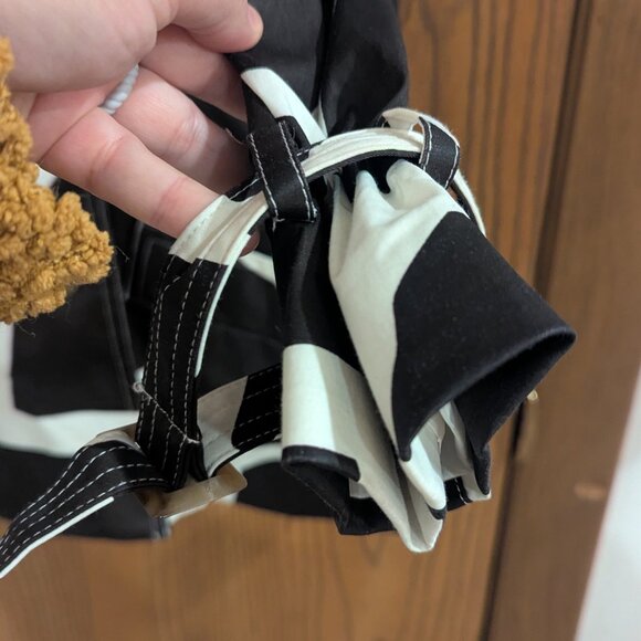 Elliott Lauren Giraffe Print Jacket with Buttons, Belt, Pockets-Size 10 - Picture 2 of 4